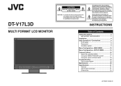 JVC DT-V17L3DY Instruction Manual