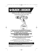 Black & Decker SS12C Type 1 Manual - SS12C