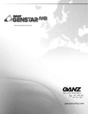 Ganz Security Z8-D4NTVF56LAN GENSTAR AHD Specifications
