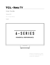 TCL 85 inch 6-Series R655 User Guide