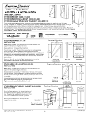 American Standard 9205.300.339 Installation Instructions