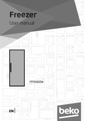 Beko FFP2685E User Manual