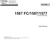 Fluke 1587 FC User Manual