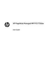 HP PageWide P50000 User Guide