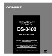 Olympus DS-3400 DS-3400 Instrucciones (Espa?ol)
