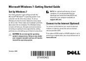 Dell Inspiron 1318 Tech Sheet Windows® 7
