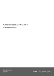 Dell Chromebook 3110 2-in-1 Service Manual