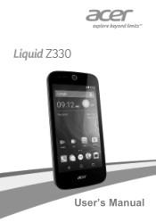 Acer Liquid Z330 User Manual