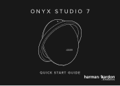 Harman Kardon ONYX-STUDIO-7- Quick Start Guide Multilingual