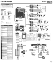LiftMaster RSL12U RSL12U Wiring Diagram Manual