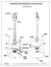 Fender Standard Stratocaster HH Service Manual