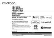 Kenwood KDC-BT558U User Manual