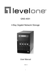 LevelOne GNS-4001 Manual