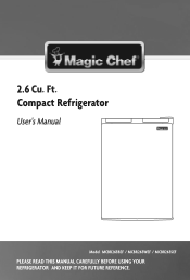 Magic Chef MCBR265BEF User Manual 2