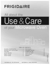 Frigidaire FGMV173KQ Complete Owner's Guide (English)
