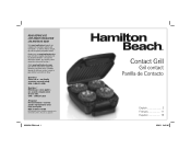 Hamilton Beach 25359 Use and Care Manual