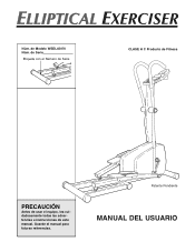 Reebok Elliptical Exerciser/rel2i Spanish Manual
