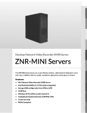 Ganz Security ZNR-MINIiP ZNR-Mini Specifications