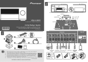 Pioneer VSA-LX805 Quick Start Guide 1