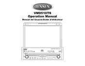 Audiovox VM9510TS Operation Manual