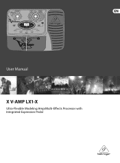 Behringer LX1-X Manual