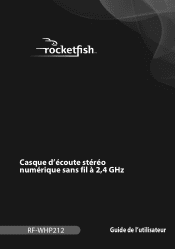 Rocketfish RF-WHP212 User Manual (French)