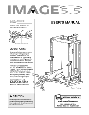 Image Fitness 5.5 English Manual