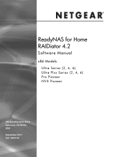 Netgear RNDU4000-100NAS Software Manual