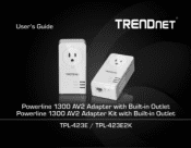 TRENDnet TPL-423E Users Guide