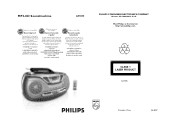Philips AZ1835 User manual