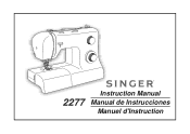 Singer Tradition 2277 User Manual