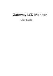 Gateway KX1903 User Manual
