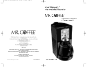 Mr. Coffee FTX45-1-NP User Manual