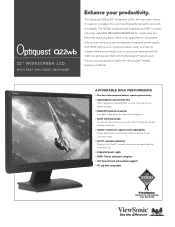 ViewSonic Q22WB Brochure
