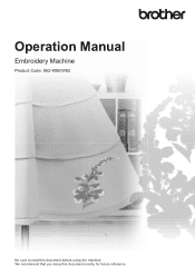 Brother International Innov-is XE1 Operation Manual