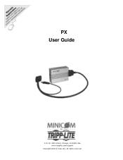 Tripp Lite 0SU70028 Owner's Manual for Minicom USB IP Unit 933205