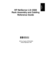 HP D7171A HP Netserver LXr 8500 Rack Cabling Guide