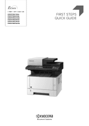Kyocera ECOSYS M2540dw ECOSYS M2135dn-M2635dw-M2040dn-M2540dw-M2640idw Quick Guide