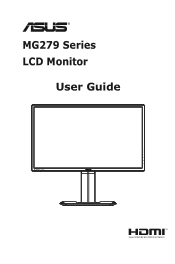 Asus MG279Q MG279Q Series User Guide for English Edition
