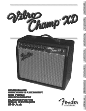 Fender Vibro-Champ XD Owners Manual