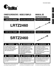RedMax HTZ2460L Owners Manual
