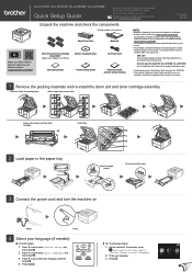 Brother International HL-L3230CDW Quick Setup Guide