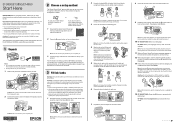 Epson ET-4850 Start Here - Installation Guide