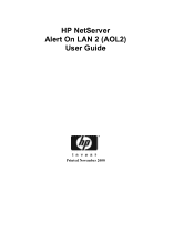 HP D7171A HP Netserver Alert On LAN 2 (AOL2) User Guide
