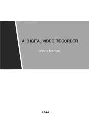 IC Realtime HDVR-MX0404-1U4K-AI1-WEB Product Manual