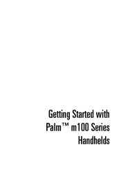 Palm M125 Getting Started Guide