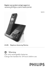 Philips SE4552B User manual