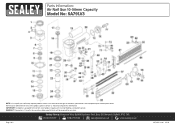 Sealey SA791 Parts Diagram