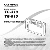 Olympus 228075 TG-610 Instruction Manual (English)