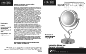 HoMedics M-8140 User Manual